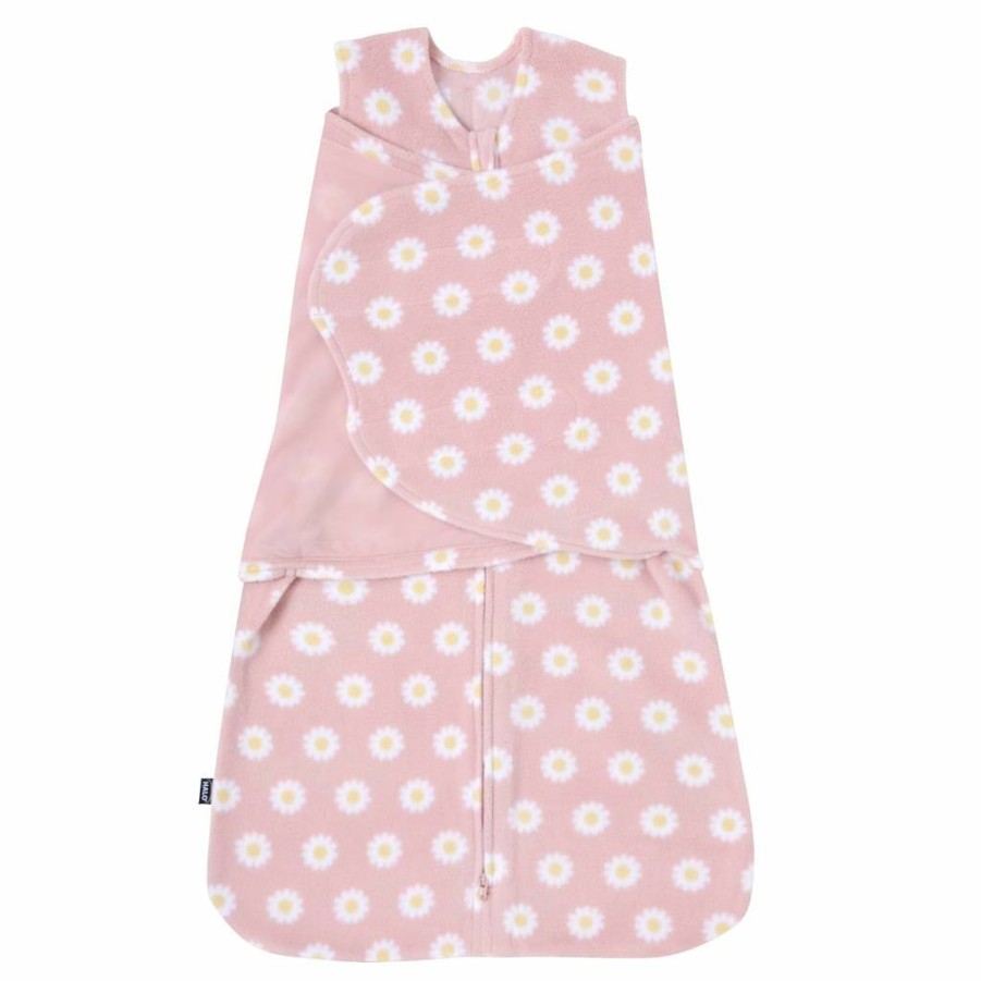 HALO Micro-Fleece 3-Way Adjustable Sleepsack Swaddle Blanket, Tog 3.0, Animal Action Design, Small Size for Babies 3-6 Months