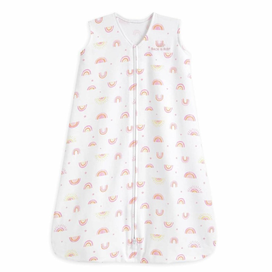 HALO SleepSack Wearable Blanket for Babies - 100% Cotton Swaddle Transition Bag, TOG 0.5, Woodland Etch Blue, Large (12-18 Months) Safe Sleep Solution