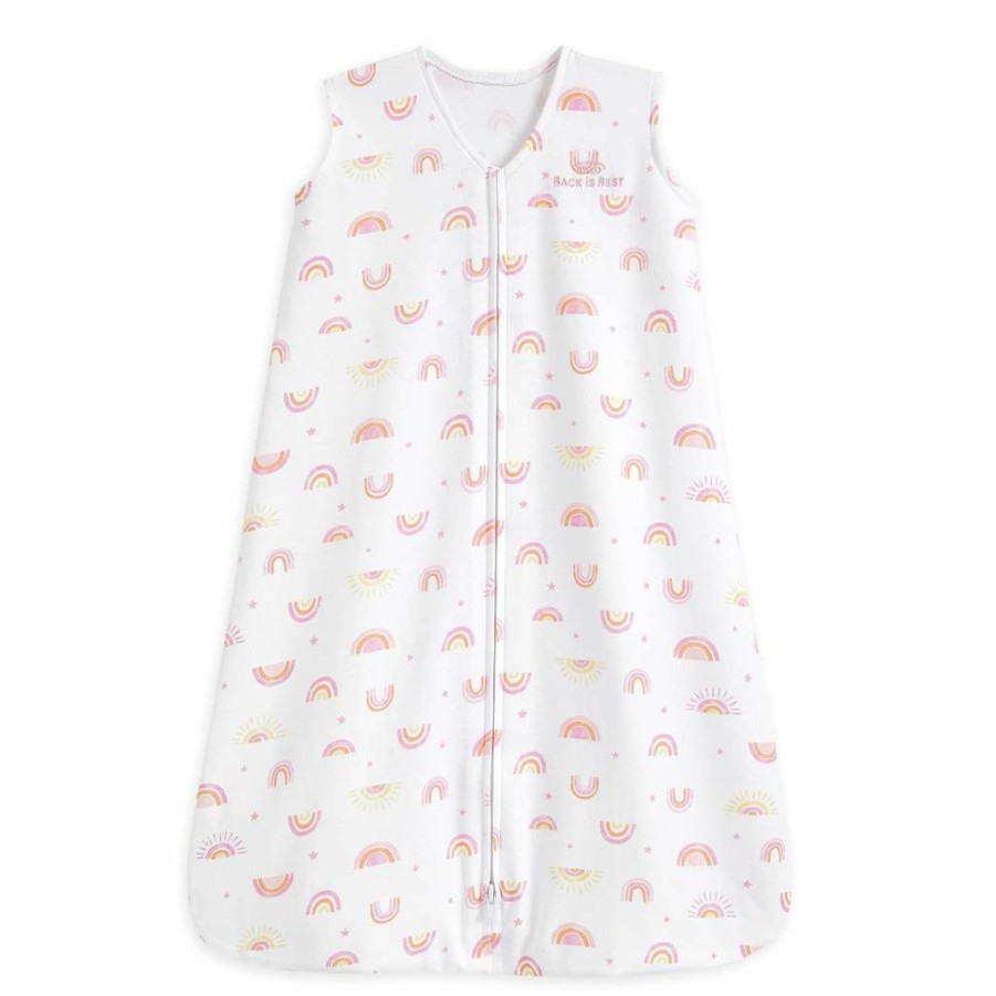 HALO SleepSack 100% Cotton Wearable Blanket for Babies, Blue Thyme, Large 12-18 Months, TOG 0.5 Swaddle Transition Sleeping Bag