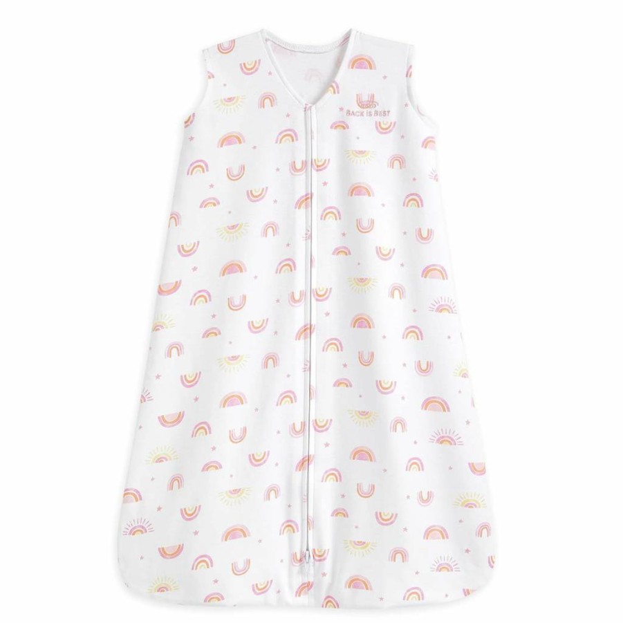 HALO SleepSack 100% Cotton Wearable Blanket for Babies, Swaddle Transition Sleeping Bag, TOG 0.5 Grey Large 12-18 Months with Squares & Triangles Design