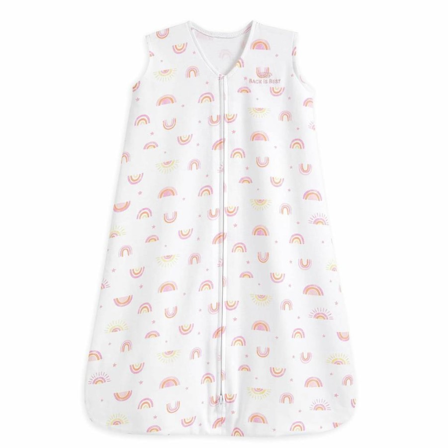 HALO Sleepsack Wearable Blanket for Babies, 100% Cotton Swaddle Transition Bag, TOG 0.5, Sleepy Sheep Design, Large 12-18 Months