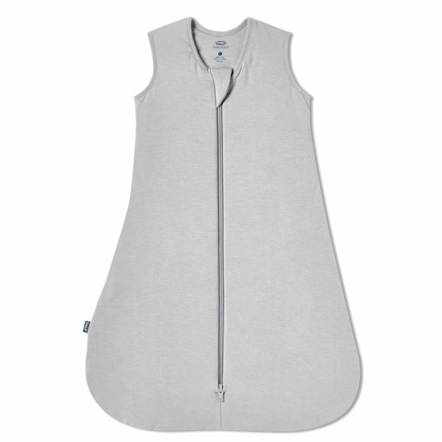 HALO SleepSack Wearable Blanket for Babies 6-12 Months, 1.5 Tog Bamboo Viscose, Soft Baby Sleeping Bag, Medium Dusty Pink