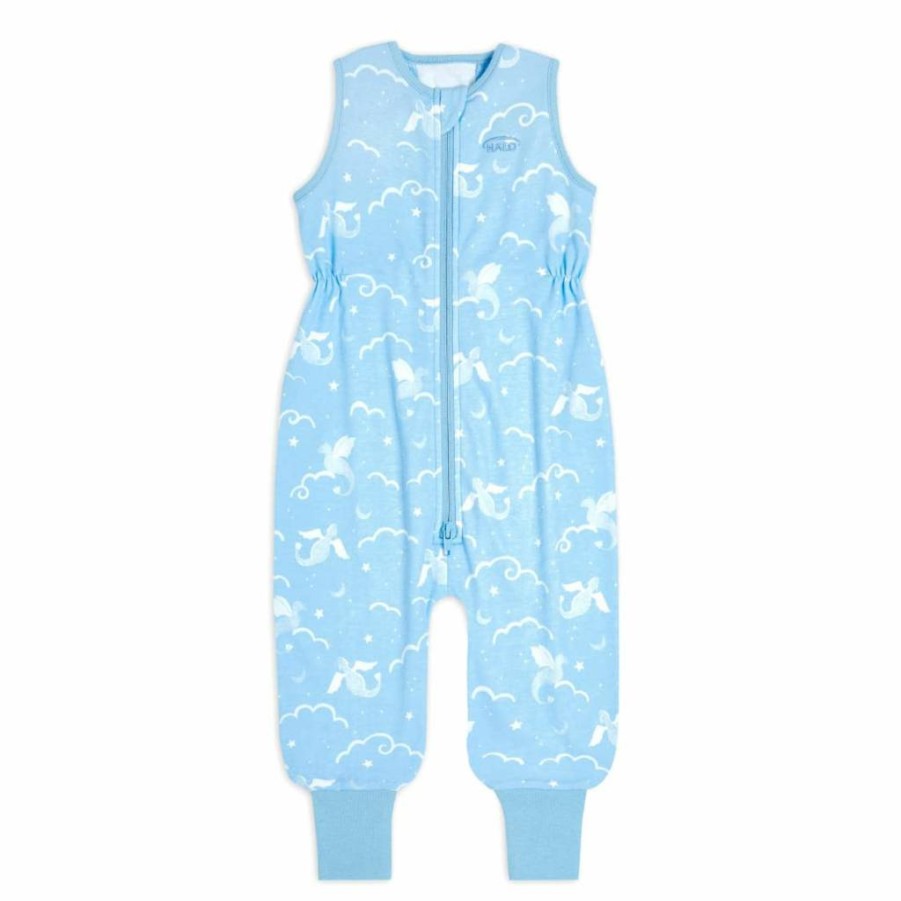 HALO Sleepsack Toddler Wearable Blanket - 2.0 Tog Fleece Baby Sleeping Bag for Boys & Girls, Grey, Size 2T, Soft & Safe Nursery Essential